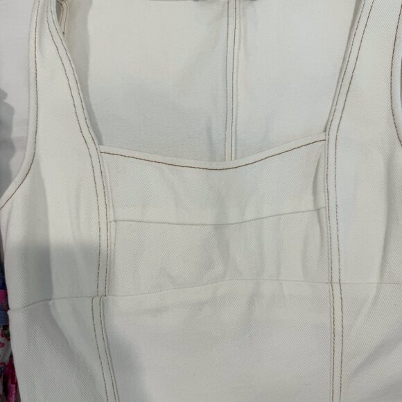 En Saison White Mini Dress Size S NWT - Picture 4 of 4